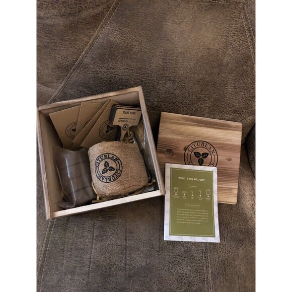 · GARDEN REPUBLIC · Other - Garden Republic Bonsai Tree Seed Starter Kit Flower Pots Plant Markers Gift